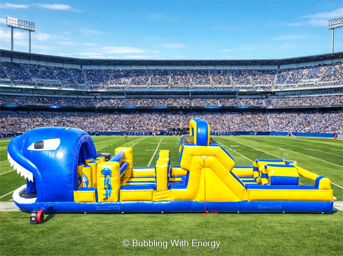 Eels NRL Theme - Jumping Castle Hire in Sydney | Bubbling With Energy